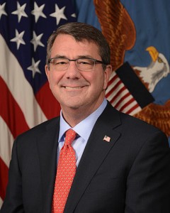 United States Secretary of Defense: Ash Carter.